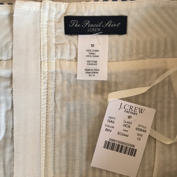 J Crew Pencil Skirt - Picture 3 of 5